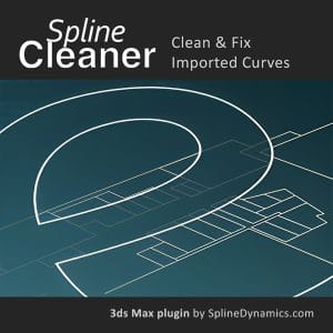 Spline Cleaner - 3ds Max plugin | Spline Dynamics