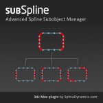SubSpline 3dsMax plugin