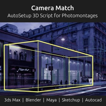 CameraMatch AutoSetup for 3ds Max | Spline Dynamics